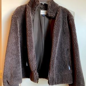 Brown Sherpa jacket
